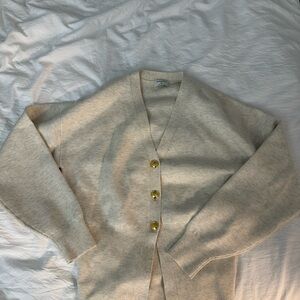 Aritzia sweater button up